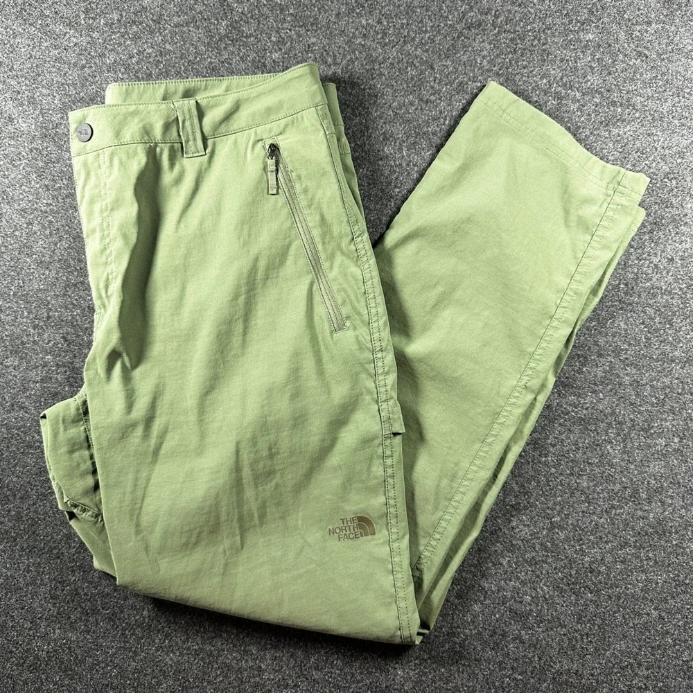 The North Face Mens Paramount Convertible Hiking Pants Green‎ Size 38 Regular